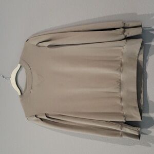 Good Heart Puff Sleeve Sweatshirt - Olive